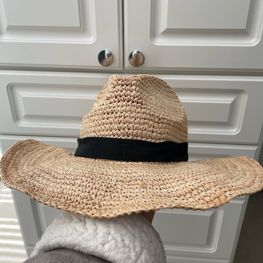 J Crew packable Women’s straw hat